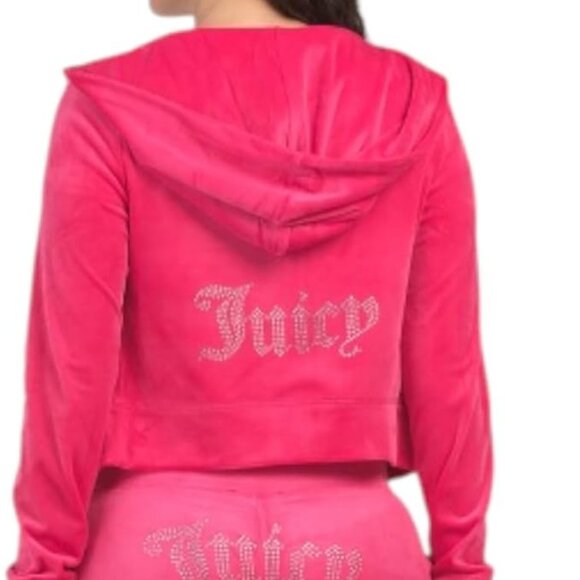 Juicy Couture Velour Vixen Pink  Tracksuit - Picture 3 of 5